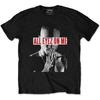 Tricou Negru Bărbați Tupac Eyez On Me Croială Slim X-Large