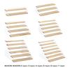 Acrylic Wooden Display Stand Shelf Glasses Cosmetic Doll Ladder Riser Stand
