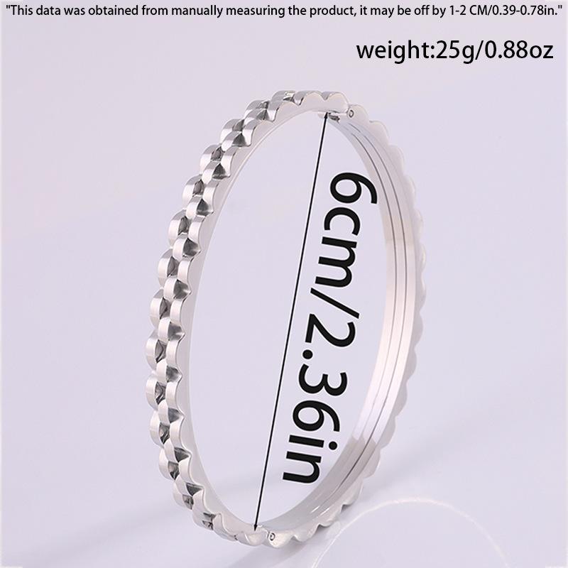 Titanium Steel Bracelet - Fashionable And Exquisite, Non-fading Bracelet For Girls