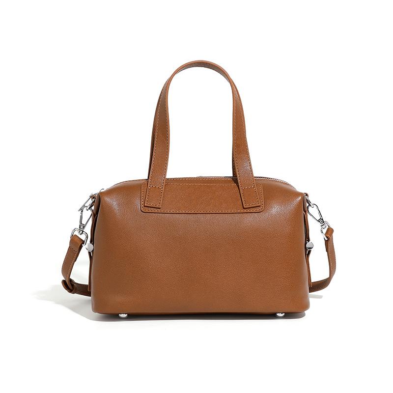 Women's Bag Large-capacity Portable Cowhide Bag Shoulder Crossbody Cowhide Bag