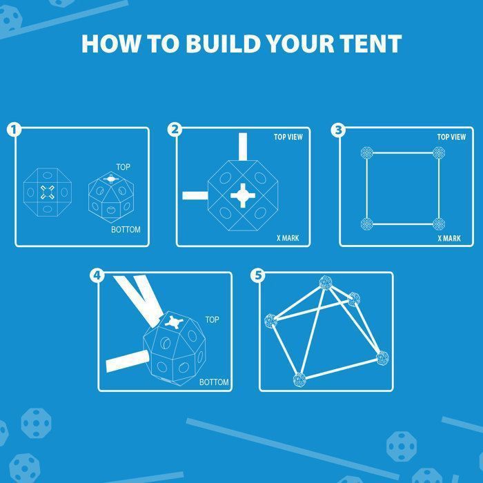 Build Your Cabin Xl - Big Minds | Sturdy Construction Kit for Children : Construction for Children 102 Pieces