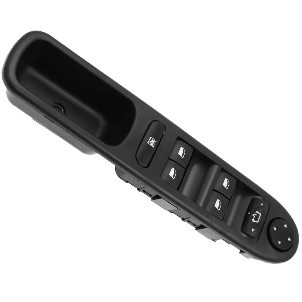 Car Replacement Part Electric Window Switch 307CC Window Control Panel Window Control Front Left Window Black Plastic Material