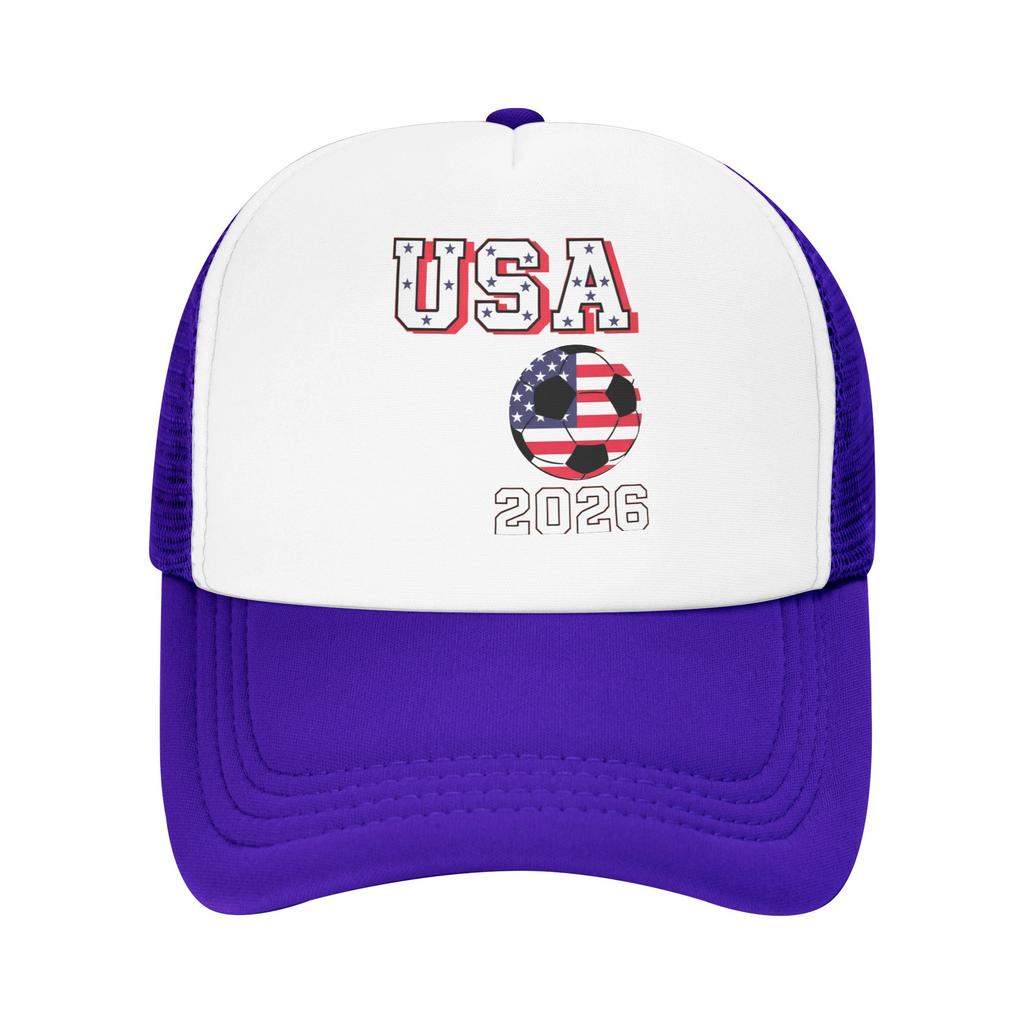 Personalized  Football Soccer Cups Baseball Cap Outdoor Unisex Womens Adjustable USA Canada Mexico Dad Hat Autumn