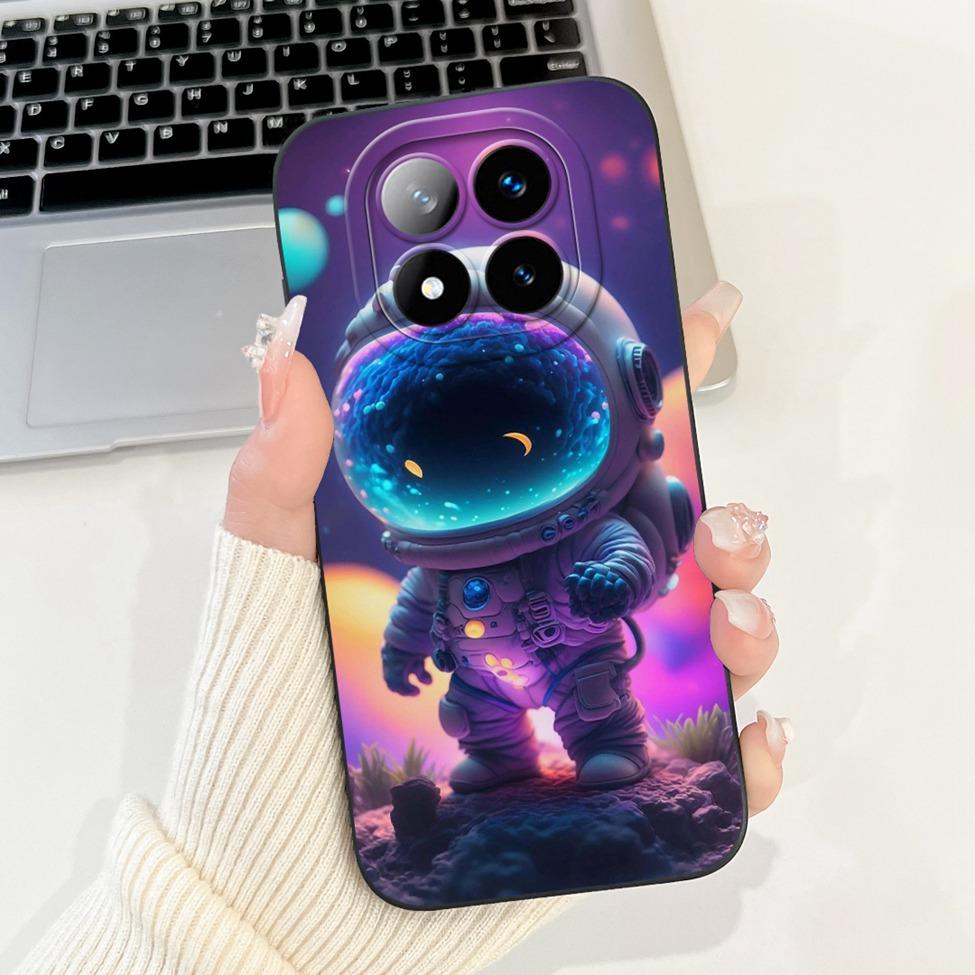 For Redmi Note 14 Pro+ 5G Cover For Redmi Note 14 Pro Plus 5G Case Silicone Cute Cartoon Luxury Fashion Shockproof Bumper Funda