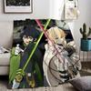 Seraph of the End Wurfdecke Leicht 240g Flanelldecke Weich Hautfreundlich für Sommerkühlung