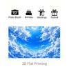 Anime Blue Sky White Cloud Photography Backdrop Dreamy Cumulus Cloud Sky Background For Newborn Kids Birthday Baby Showe
