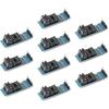 10Pcs AT24CXX EEPROM Memory Module I2C Interface 8 Pin Memory Modules PCB Excluding Chips Board Pull Up Resistor Board