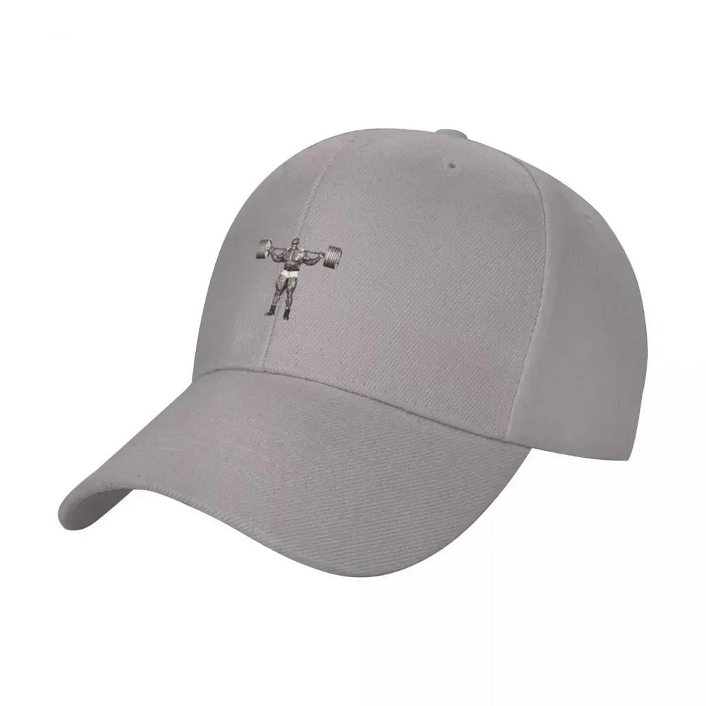 Ronnie Barbell Squats Baseball Cap Wild Ball Hat Beach Bag Vintage Mens Baseball Womens