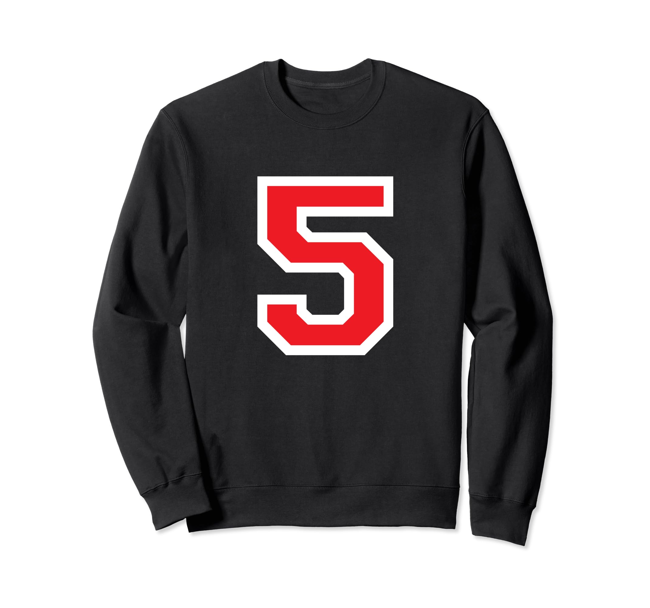 

Jersey Number 5 Team Block Lettering Sweatshirt чёрный