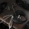 Angel Wing Keychain Ideal For Personalizing Bags Or Keys Stylish Gothic Jewelry For Everyday Carry Or Gift Giving