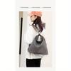2026 Nuova Borsa a Shopper in Tela da Donna Coreana, Minimalista Trendy Grande Capacità Versatile Zaino a Spalla Borsa a Mano Per Uso Quotidiano Casual