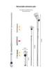 Wireless Retractable High-End Electric Cleaning Brush for Home and Bathroom