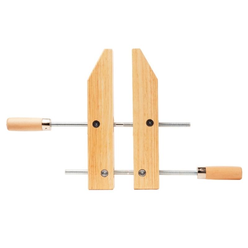 Durability Wooden Handscrew Clamp Superior Stability Wide Application for Instrument Repair DIY Woodworking Projects