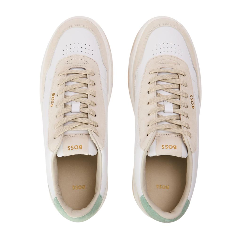 BOSS Womens/Ladies Baltimore Leather Low Trainers