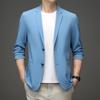 Men's 2026 Summer Trendy Slim Suit Jacket for All Ages - Lightweight Sun Protection and Casual Style