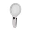 Belyst förstoringsglas Handhållen LED UV-lampa Ergonomiskt handtag Platsbesparande Bärbar Ficka