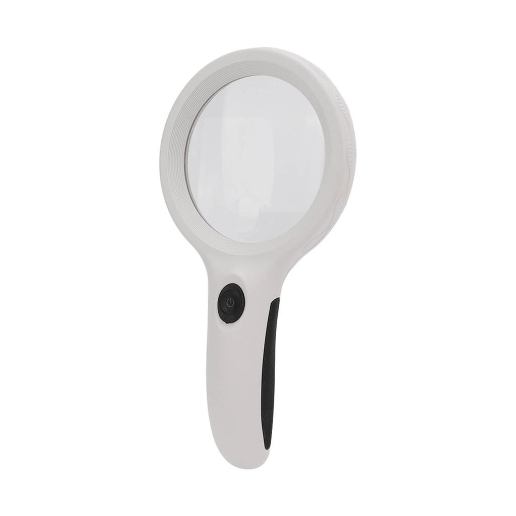 Belyst förstoringsglas Handhållen LED UV-lampa Ergonomiskt handtag Platsbesparande Bärbar Ficka
