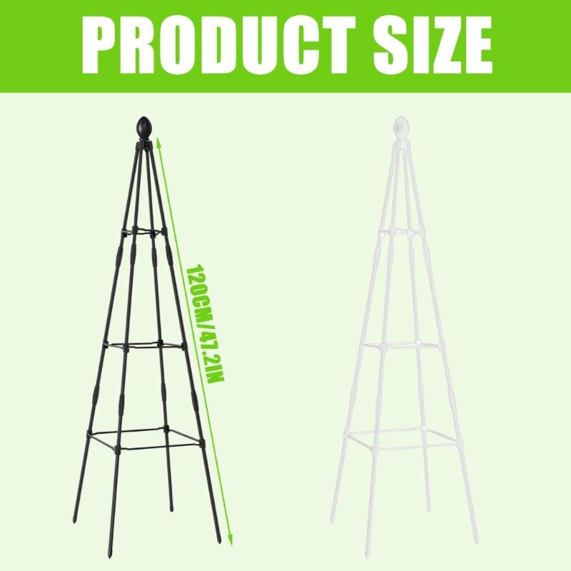 Customizable Length Plant Support Pile Adjustable Length Climbing Vine Stake Bonsais Fixing Rod for Household Use