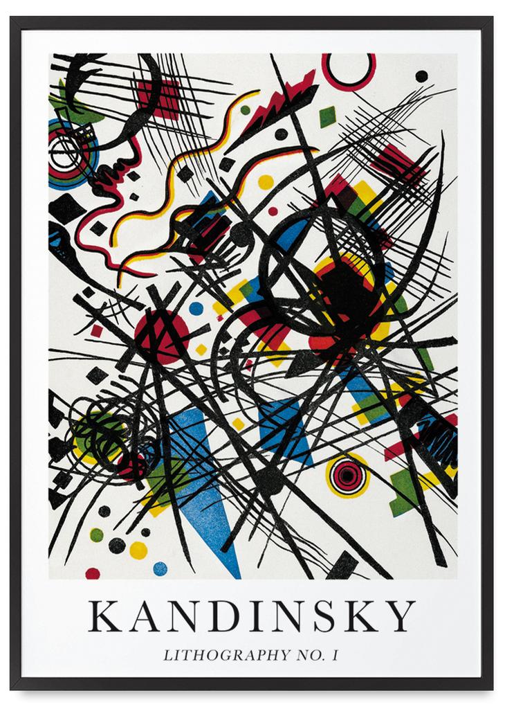 Poster Kandinsky Lithography