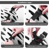for Gopro 13 12 11 for Insta360 X4 X3 Bike Camera Helmet Mount Strap Attachment with Bracket Adapter Base for DJI Action 5 4 3