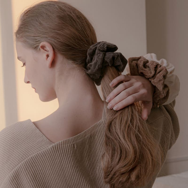 Jean Paul Clarisse Corduroy Scrunchie JP-22-201S