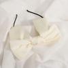 Daily Headband Designer Headband Angel Shushu Satin King Ribbon Hairband Ivory Ju Vidastory