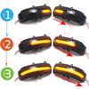 Dynamic Turn Signal LED Side Mirror Indicator Blinker Sequential Lamp for Toyota ZRE15 Corolla Rukus Zelas AGT20 Reiz Mark X