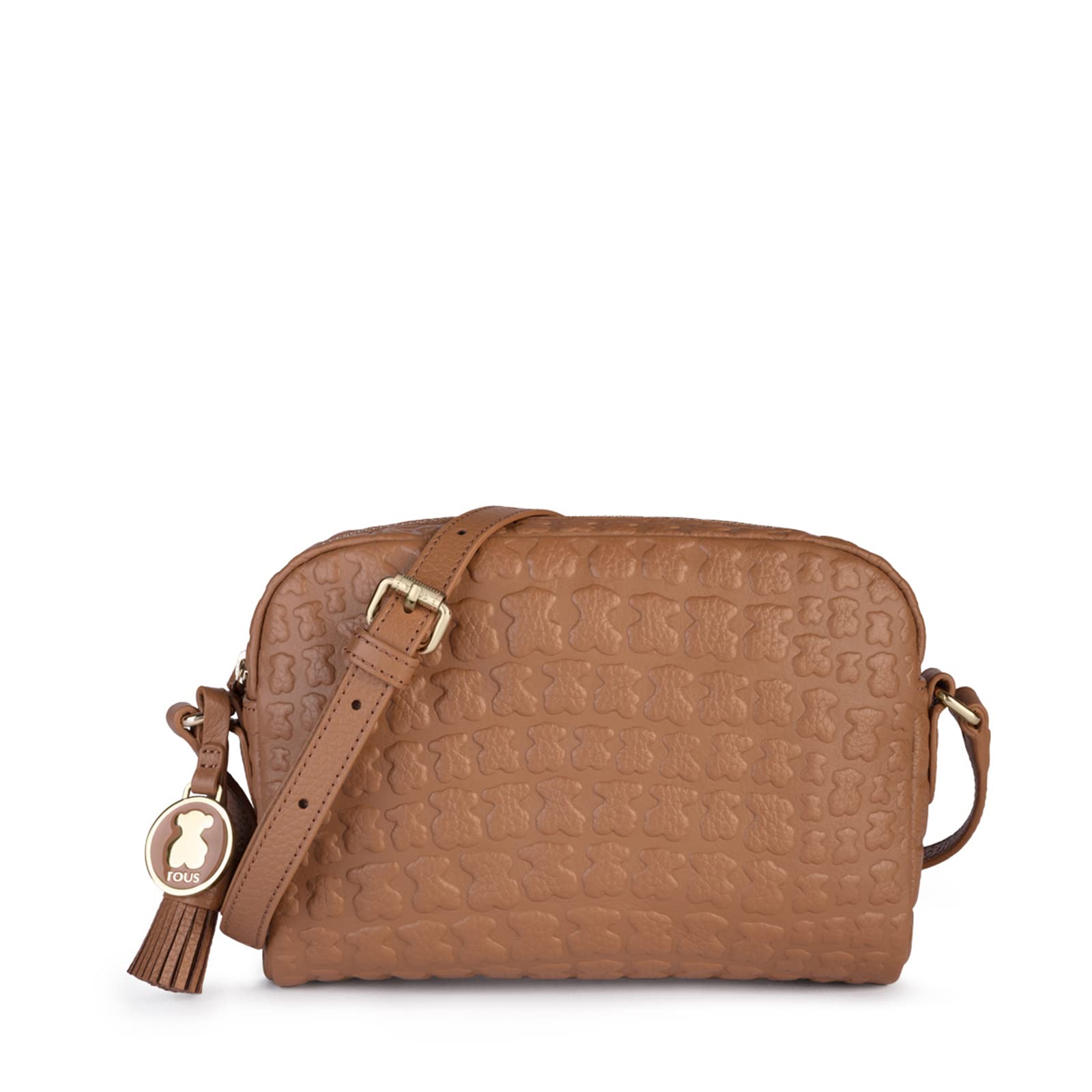 

Сумка через плече SHERTON з коричневої шкіри [TOUS]