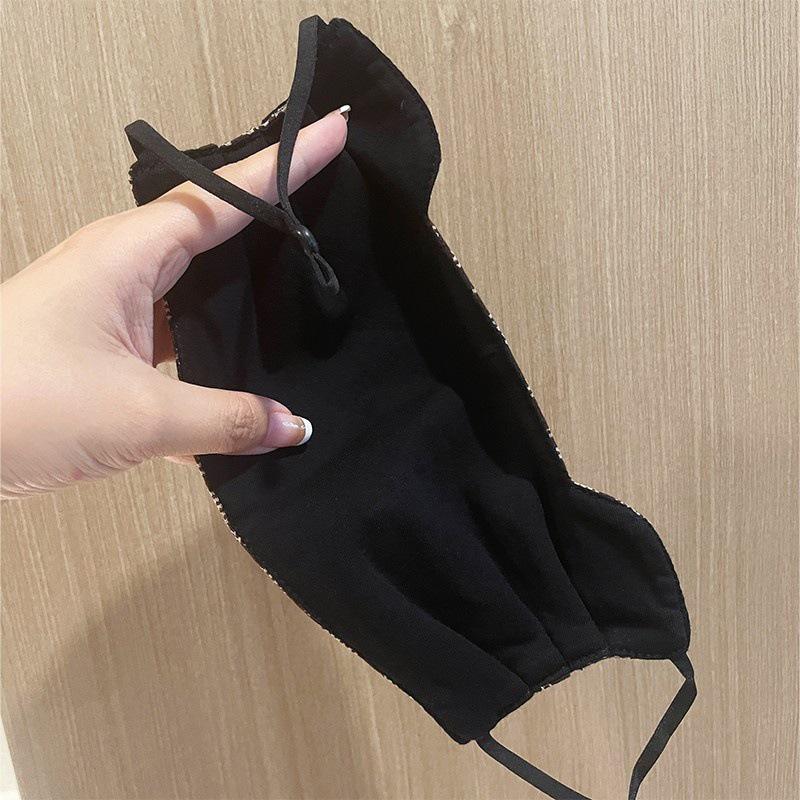 Winter Leopard Print Washable Women's Warm Windproof Mask - Newcomer Discount