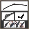 Wiper Front Wiper Blades For Renault Scenic II Grand Scenic II 2 2003-2004 Windshield Windscreen Front Window 26"+21"