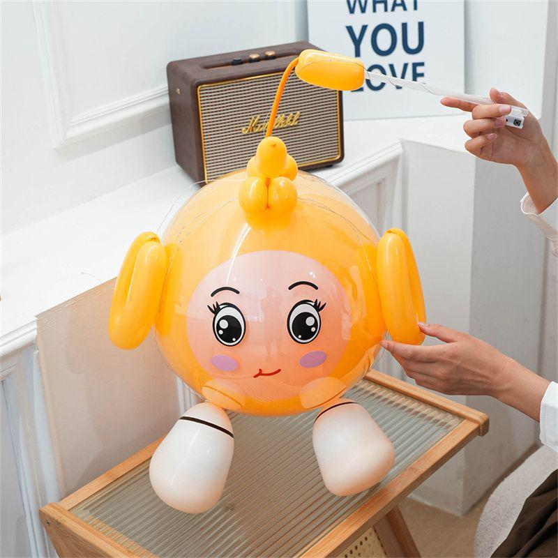 Cartoon Egg Waffle Lanterns: Luminous Bobo Balloons for Night Markets & Parties