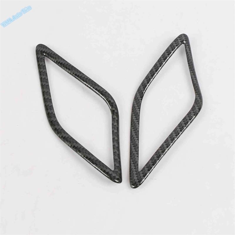 Car Covers Speaker Sound Ring Trim ABS Accessories Interior Styling Decoration Parts Moulding Auto Fit For MG ZS EV 2018 -