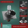 Washing Machine Drain-Pipe Floor Drain Double Drainage Two-in-One Sewer Tee Deodorizing Filter Overflow Prevention Waterproof Special Connectors