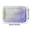 Dog Cooling Mat Cat Cooling Pad Portable Bed Crates for Puppy Rabbits Travel Hamsters Cats Kitchen Puppies Comfortable