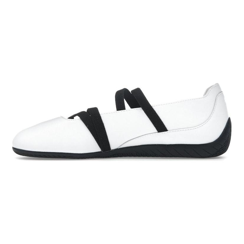 Puma Speedcat Ballet Deri Beyaz Siyah Kadın Spor Ayakkabı 403587-01