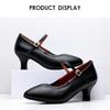 [Gengzee] Tanzschuhe, Latein-Tanzschuhe, Damen Gesellschaftstanzschuhe, Bühnenschuhe, Modern Dance Schuhe, Cha-Cha Schuhe für Erwachsene, Square Dance Schuhe, Gummi