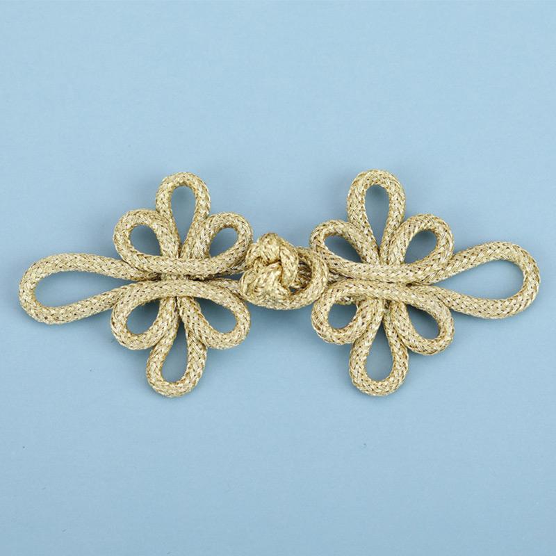 

1 шт., застежка-лягушка в китайском стиле, пряжка Cheongsam, пряжка ручной работы, пуговица для одежды в виде стрекозы золотой