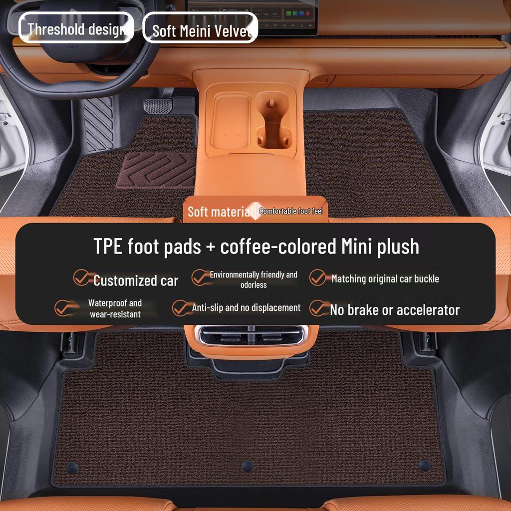 Leapmotor C10 2026 TPE Floor Mats - Full Coverage Car Interior Accessories