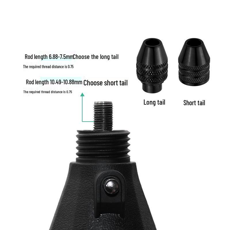 Mini Electric Grinder Flexible Shaft Chuck, 3-Claw, 0.3-3.2mm