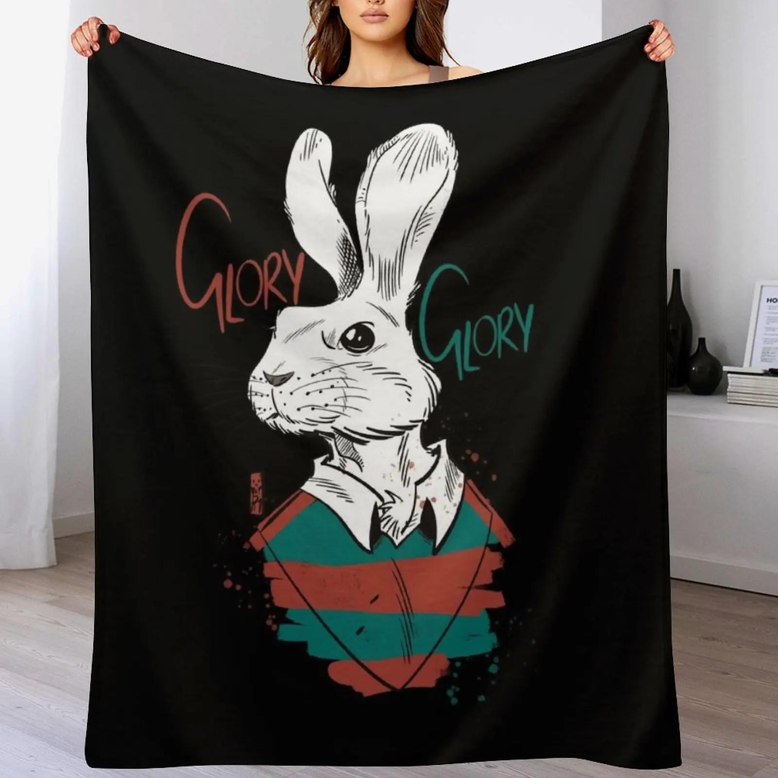 Glory Glory Throw Blanket Decorative Soft Throw Blanket for Couch Sofa Size: 75*100cm, Weight: 230 GSM