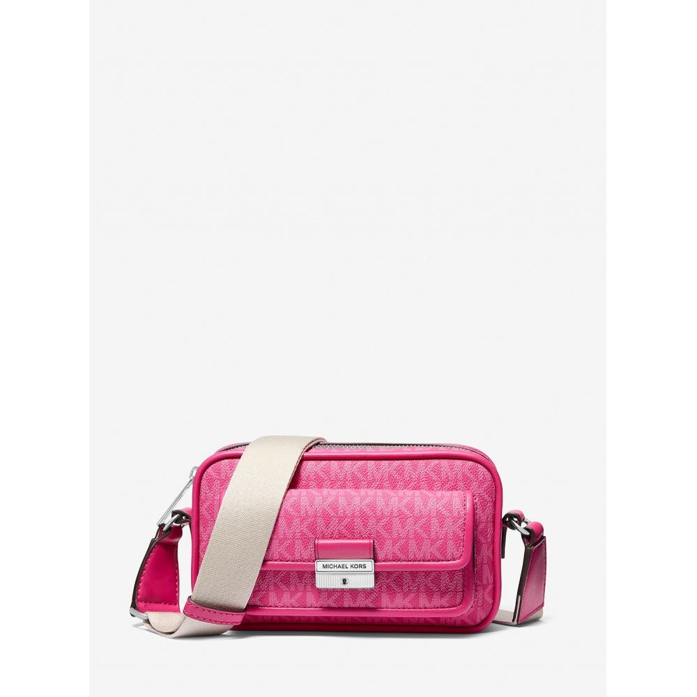 

Michael Kors Bradshaw Signature Logo Camera Bag Extra Small 35r5s2bc0v7067 Dragon Fruit F