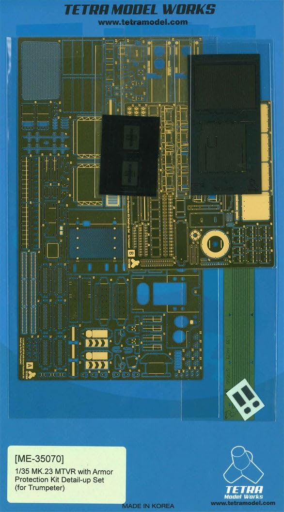 

Tetra Model Серия ME Броневик MTVR Пластиковые детали для модели ME3570 1/35 Mk.23 (TR)