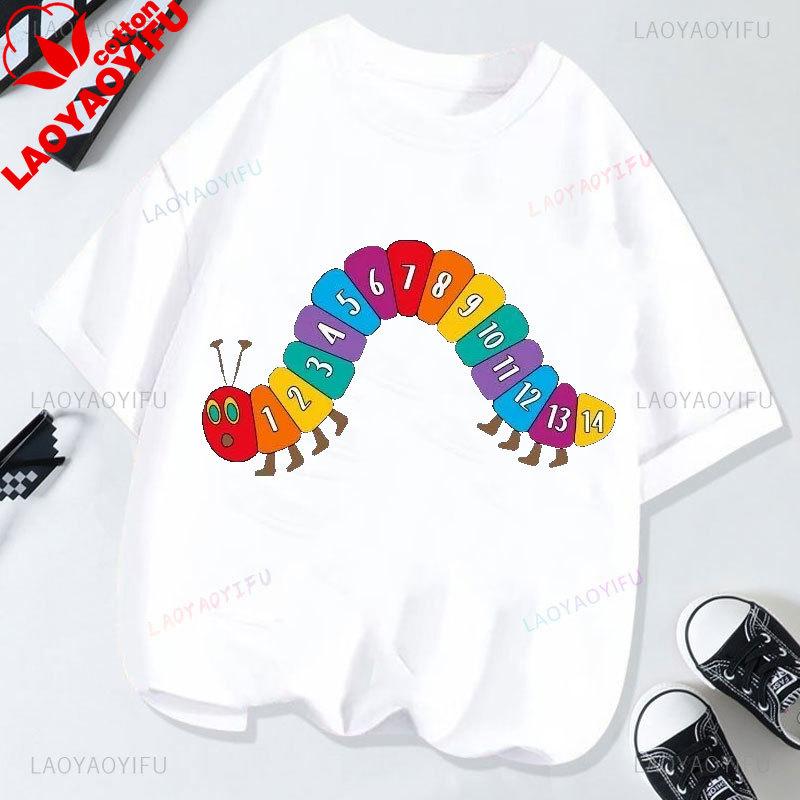Number Day Math Day TShirt 100 Days Math Numbers TShirt Summer Unisex Clothing Versatile Creativity Short Sleeve Printed Tops