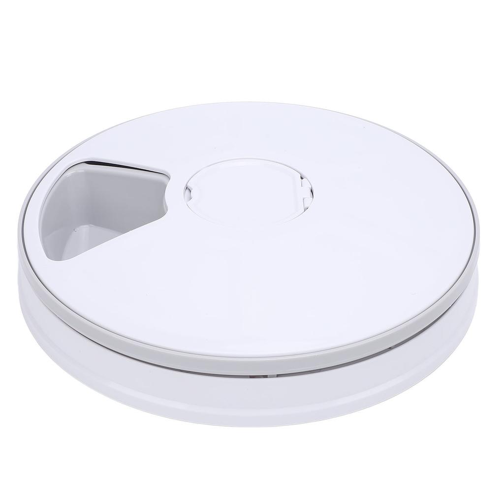Automatic Pet Feeder Timed Feeding Portion Control Lightweight Plastic Food Water Dispenser for