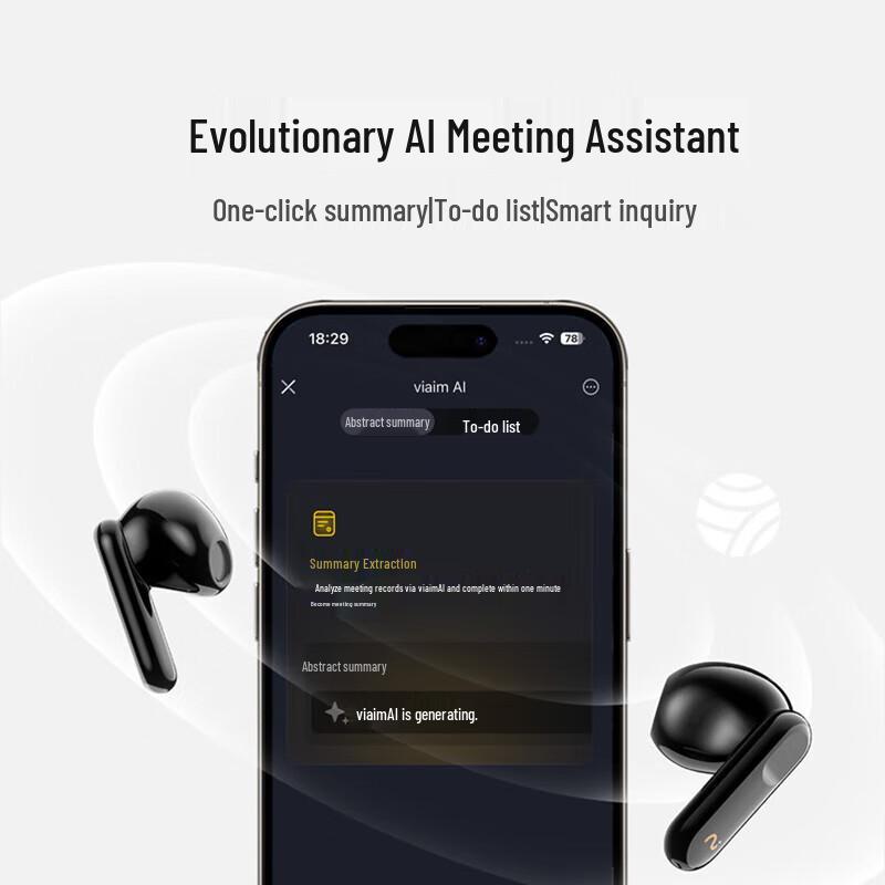iFLYBUDS 2 AI Meeting Assistant Noise-Cancelling Earbuds