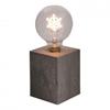 Square Snowflake Light with Cement Effect Base