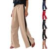 Damen Weite Hosen, Sommer Lässige Fließende Weite Hosen.