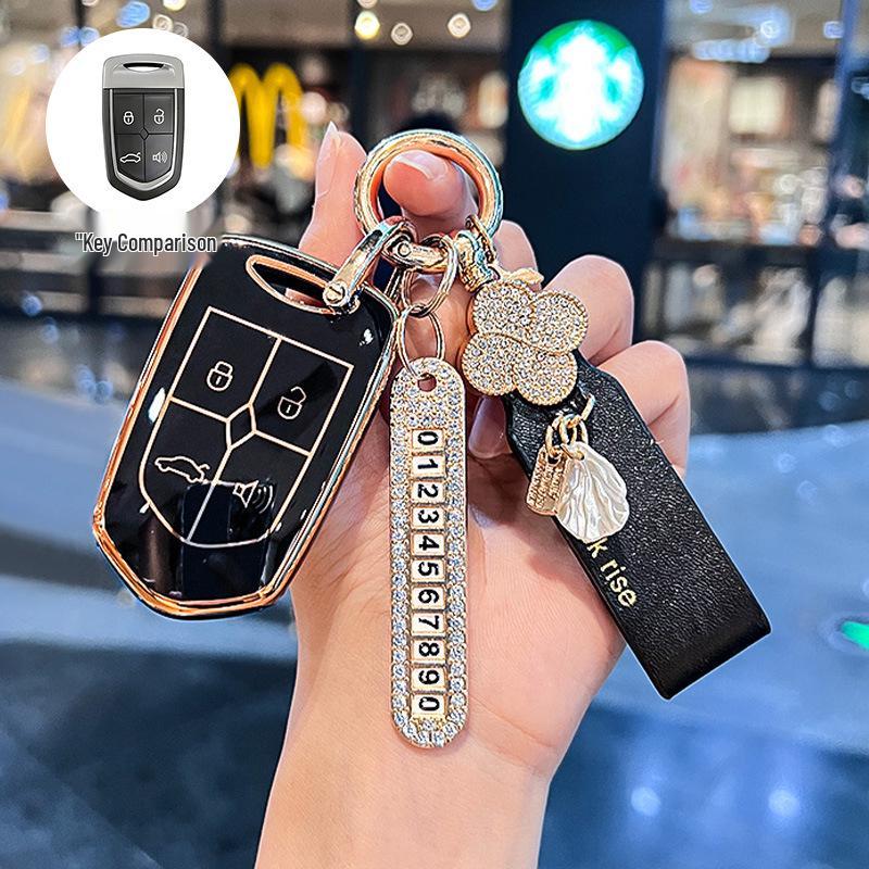 Borgward BX5/BX7 High-Grade Key Case: Protective Shell with Buckle for Men and Women