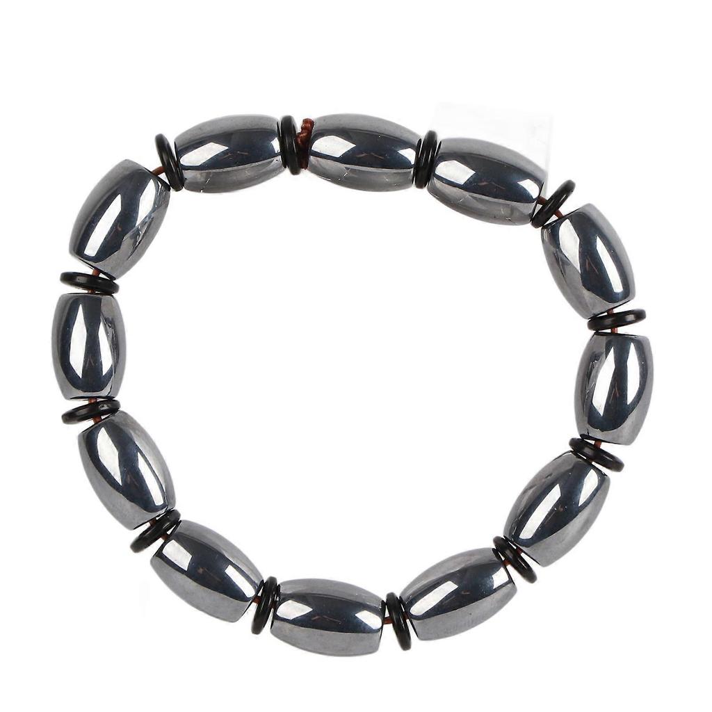 Terahertz Perlen Armband Dehnbar Stressabbau Meridianbehandlung Unisex Energieheilstein Armband