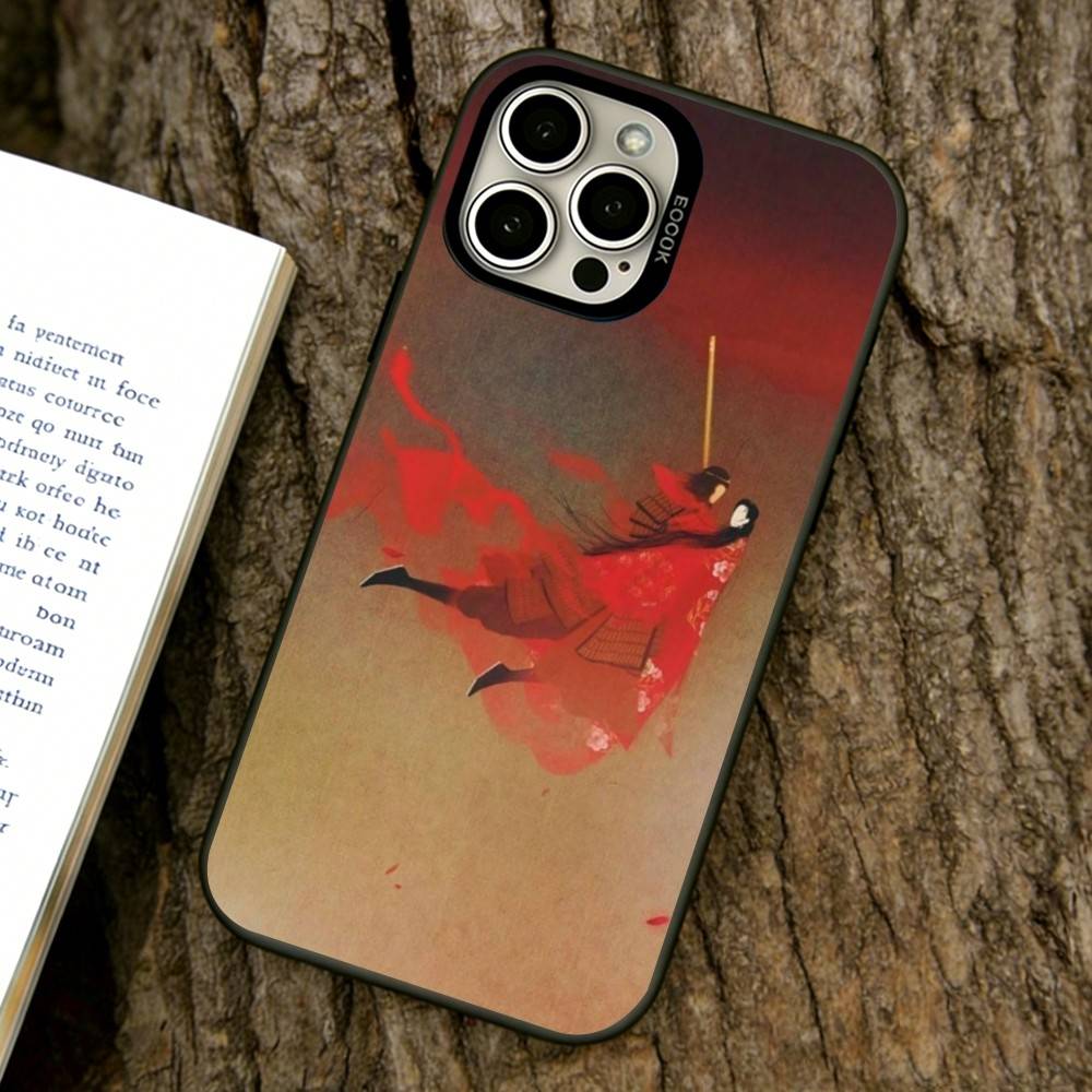 Faceless illustration Phone Case For iPhone 17,16,15,14,13,12,11 Plus,Pro Max,XS,Colorful Silver Phone case Funda Cover